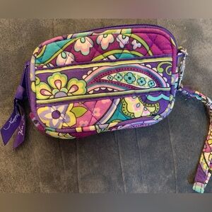 Vera Bradley small cloth wristlet